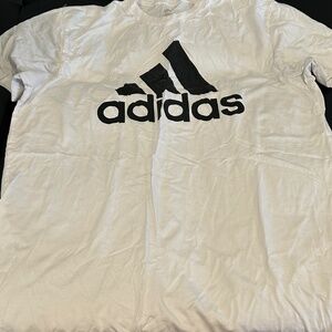 Adidas white t-shirt for summer
